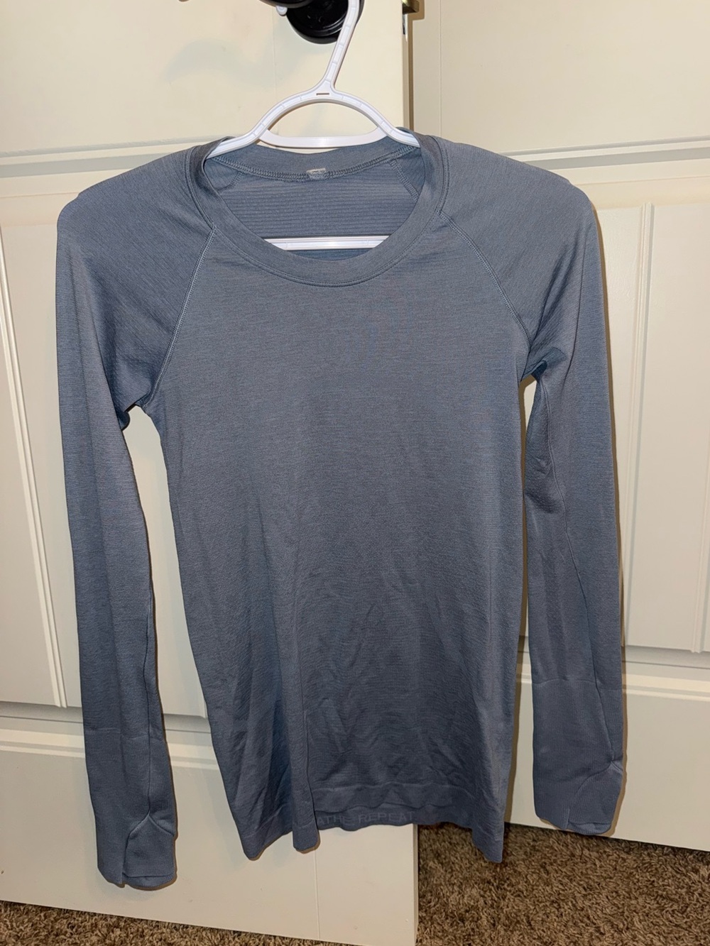 Lululemon Long Sleeve Swiftly Tech Light Blue